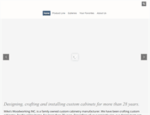 Tablet Screenshot of mikeswoodworkinginc.com